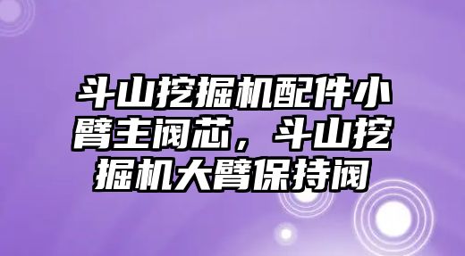 斗山挖掘機(jī)配件小臂主閥芯，斗山挖掘機(jī)大臂保持閥