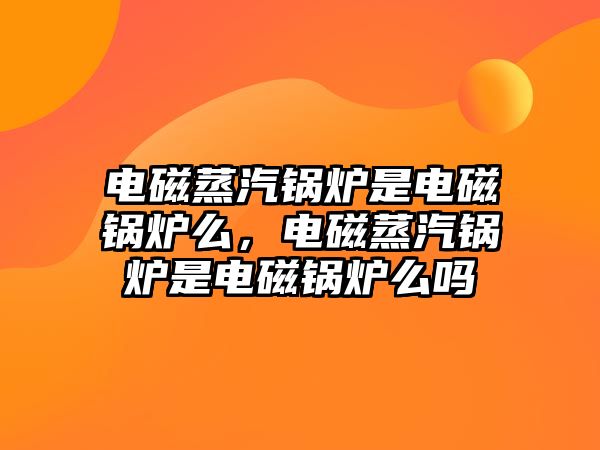 電磁蒸汽鍋爐是電磁鍋爐么，電磁蒸汽鍋爐是電磁鍋爐么嗎