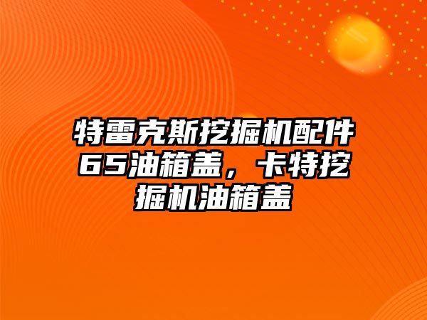 特雷克斯挖掘機(jī)配件65油箱蓋，卡特挖掘機(jī)油箱蓋