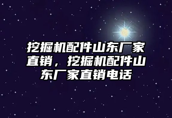 挖掘機配件山東廠家直銷，挖掘機配件山東廠家直銷電話