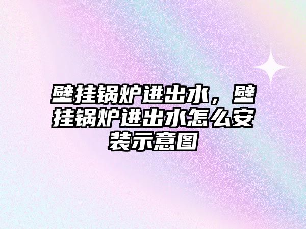 壁掛鍋爐進出水，壁掛鍋爐進出水怎么安裝示意圖