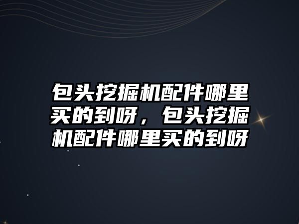 包頭挖掘機配件哪里買的到呀，包頭挖掘機配件哪里買的到呀