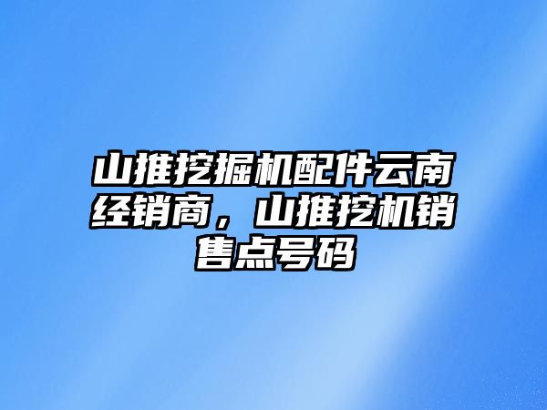 山推挖掘機配件云南經(jīng)銷商，山推挖機銷售點號碼