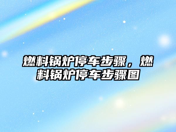 燃料鍋爐停車步驟，燃料鍋爐停車步驟圖