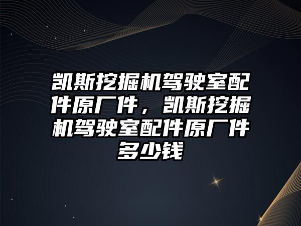 凱斯挖掘機(jī)駕駛室配件原廠件，凱斯挖掘機(jī)駕駛室配件原廠件多少錢