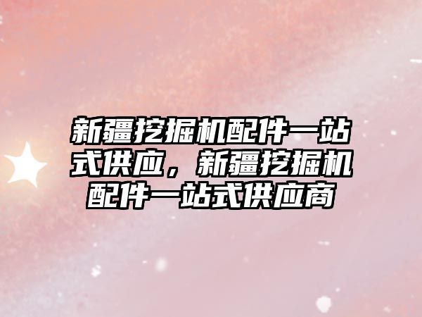 新疆挖掘機配件一站式供應，新疆挖掘機配件一站式供應商