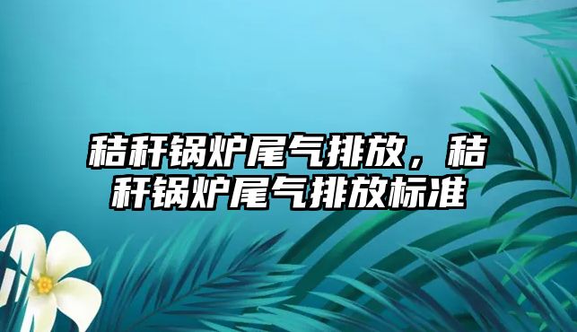 秸稈鍋爐尾氣排放，秸稈鍋爐尾氣排放標(biāo)準(zhǔn)