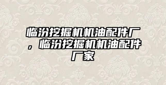 臨汾挖掘機(jī)機(jī)油配件廠，臨汾挖掘機(jī)機(jī)油配件廠家