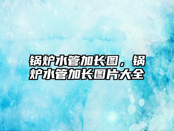 鍋爐水管加長(zhǎng)圖，鍋爐水管加長(zhǎng)圖片大全